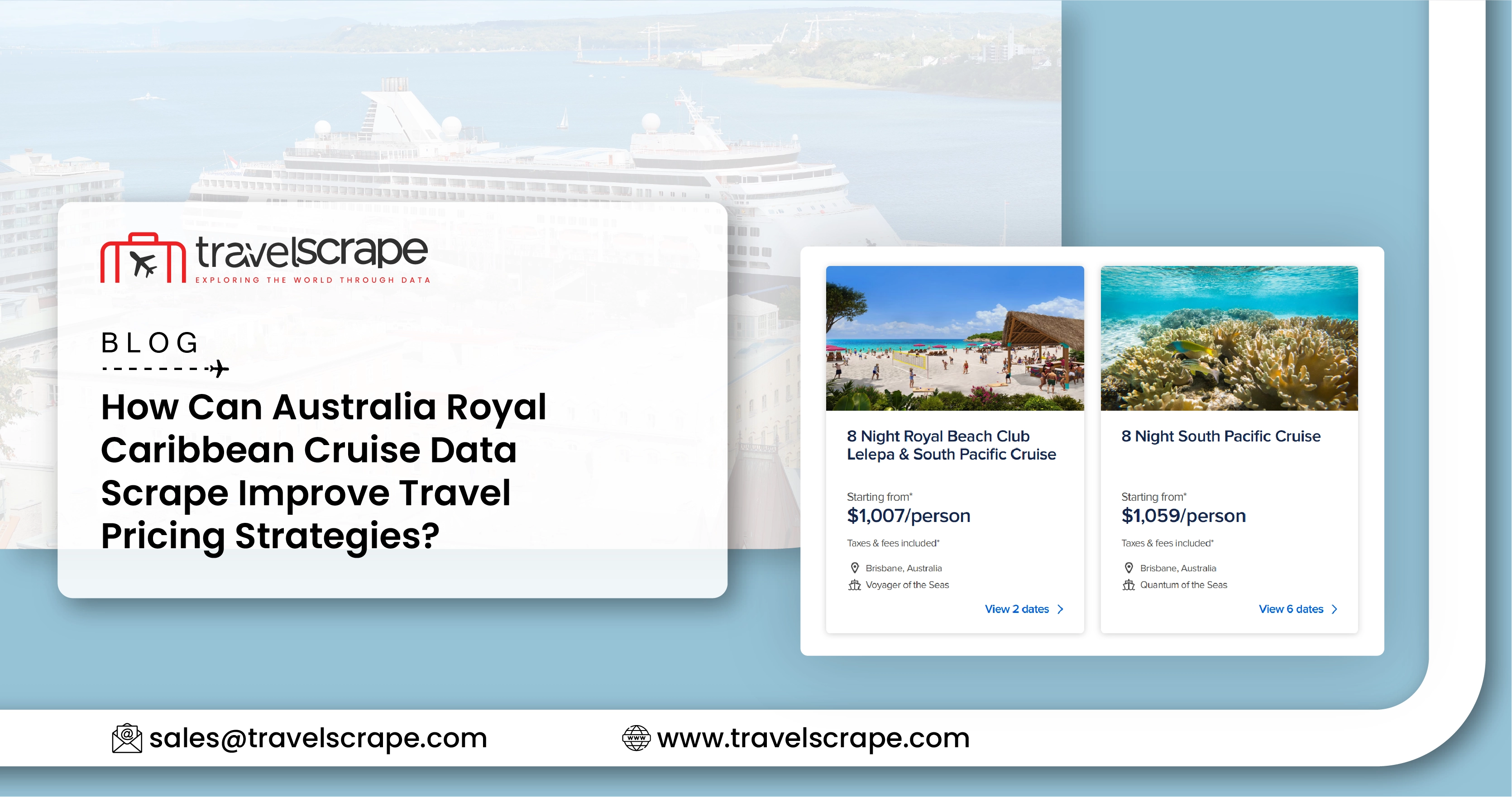 Australia Royal Caribbean Cruise Data Scrape for Pricing Strategies